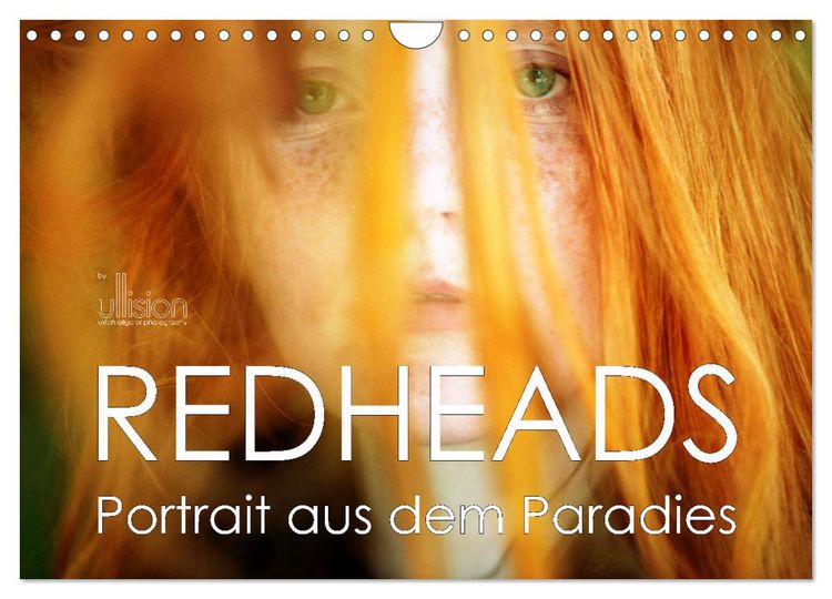 Produktbild: REDHEADS - Portrait aus dem Paradies (Wandkalender 2026 DIN A4 quer), CALVENDO Monatskalender