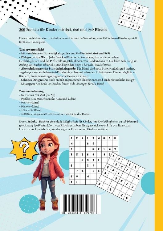 Produktbild: Sudoku Kinder -300 Sudoku