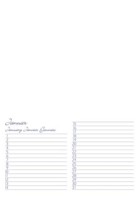 Produktbild: Foto-Malen-Basteln Bastelkalender A4 weiß Geburtstagskalender