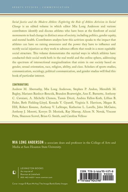 Produktbild: Social Justice and the Modern Athlete