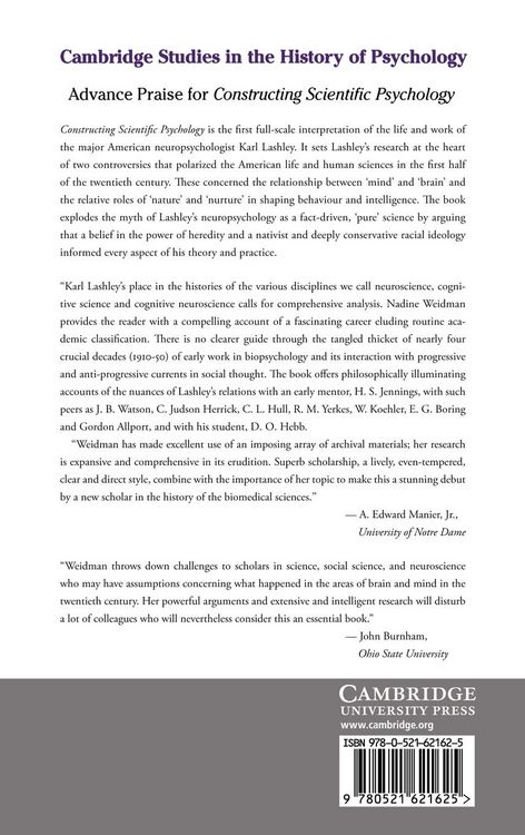 Produktbild: Constructing Scientific Psychology