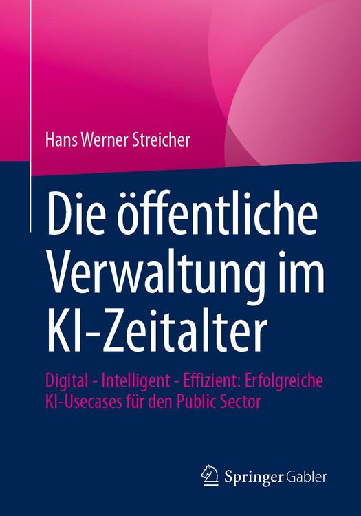 Produktbild: Die &ouml;ffentliche Verwaltung im KI-Zeitalter