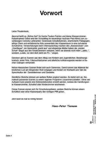 Produktbild: Fetzige Schulsketche / Sekundarstufe