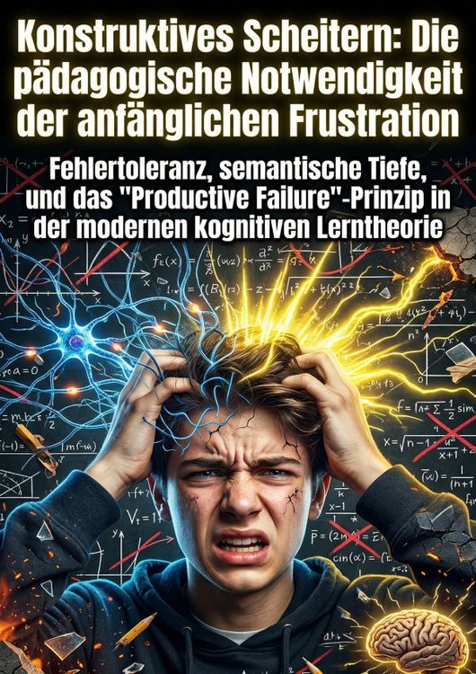 Produktbild: Konstruktives Scheitern: Die p&auml;dagogische Notwendigkeit der anf&auml;nglichen Frustration