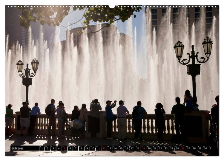 Produktbild: Las Vegas (Wandkalender 2026 DIN A2 quer), CALVENDO Monatskalender
