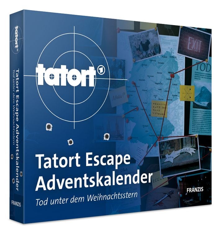 Produktbild: Franzis: Adventskalender Tatort Escape Adventskalender