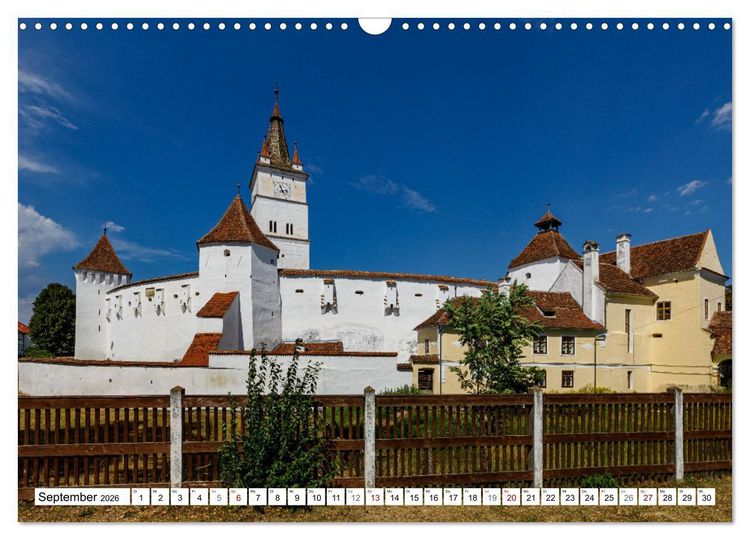 Produktbild: Rum&auml;niens ber&uuml;hmte Burgen (Wandkalender 2026 DIN A3 quer), CALVENDO Monatskalender