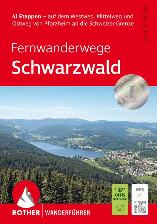 Produktbild: ROTHER Wanderf&uuml;hrer Fernwanderwege Schwarzwald
