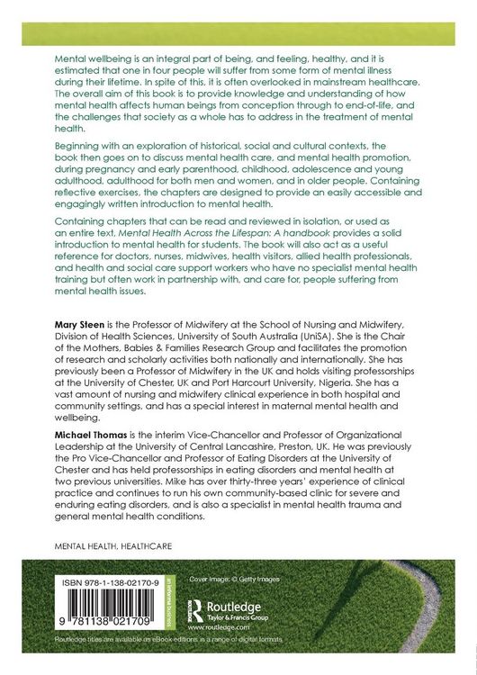 Produktbild: Mental Health Across the Lifespan