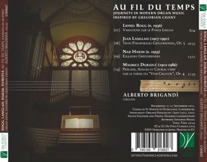 Produktbild: Au Fil du Temps: Journeys in Modern Organ Music in
