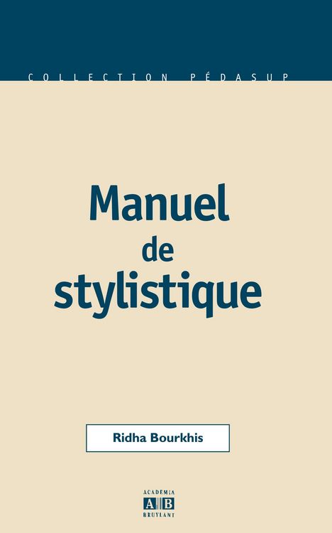 Produktbild: Manuel de stylistique