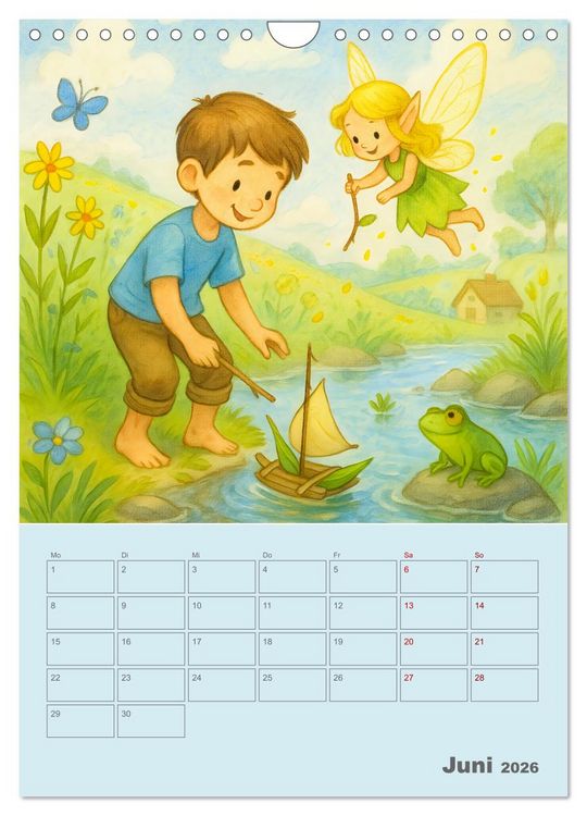 Produktbild: Tari und Tili (Wandkalender 2026 DIN A4 hoch), CALVENDO Monatskalender