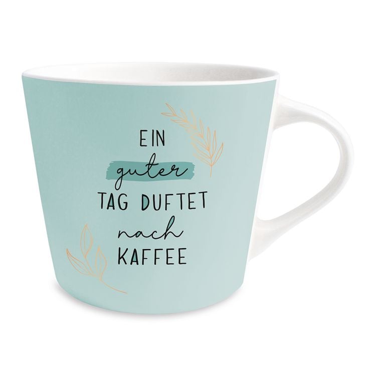Produktbild: Goldtasse Schreibkram Manufaktur Ein guter Tag