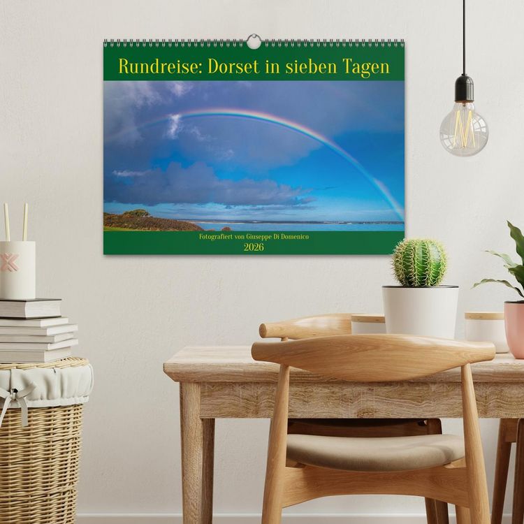 Produktbild: Rundreise: Dorset in sieben Tagen (Wandkalender 2026 DIN A3 quer), CALVENDO Monatskalender