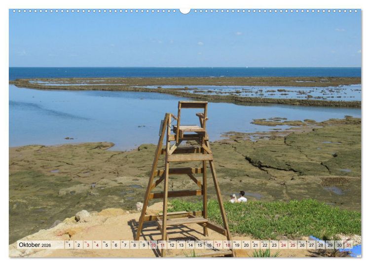 Produktbild: Life-Guard-Houses (Wandkalender 2026 DIN A2 quer), CALVENDO Monatskalender