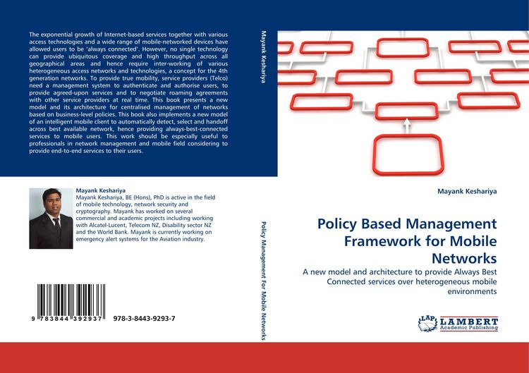 Produktbild: Policy Based Management Framework for Mobile Networks