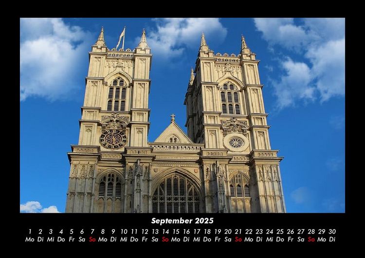 Produktbild: London 2025 Fotokalender DIN A3