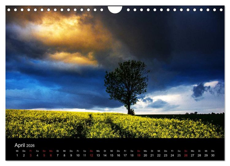 Produktbild: Himmels-Bilder - Die gro&szlig;e Weite (Wandkalender 2026 DIN A4 quer), CALVENDO Monatskalender
