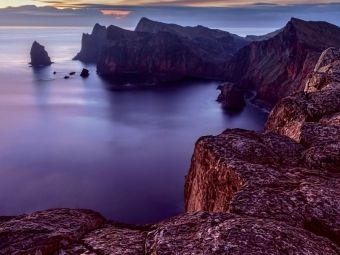 Produktbild: CALVENDO Puzzle Morgend&auml;mmerung auf Madeira | 1000 Teile Lege-Gr&ouml;&szlig;e 64x48cm Foto-Puzzle f&uuml;r gl&uuml;ckliche Stunden