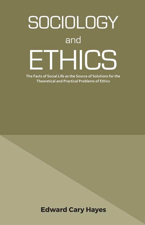 Produktbild: Sociology and Ethics