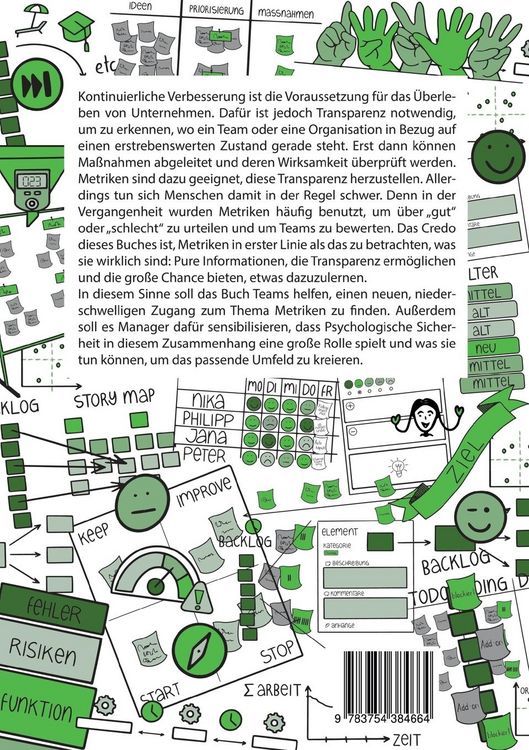 Produktbild: Metriken im Kontext von Teamentwicklung