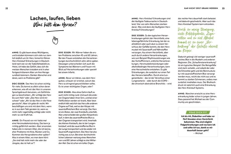 Produktbild: Frag dich fit - Die besten Tipps & Rezepte ... (Doc Esser)