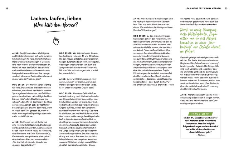 Produktbild: Frag dich fit - Die besten Tipps & Rezepte ... (Doc Esser)