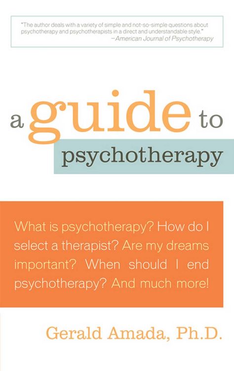 Produktbild: A Guide to Psychotherapy