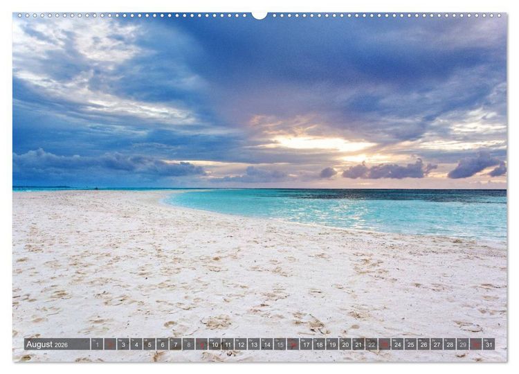 Produktbild: Malediven - Inseltraum im Paradies (Wandkalender 2026 DIN A2 quer), CALVENDO Monatskalender