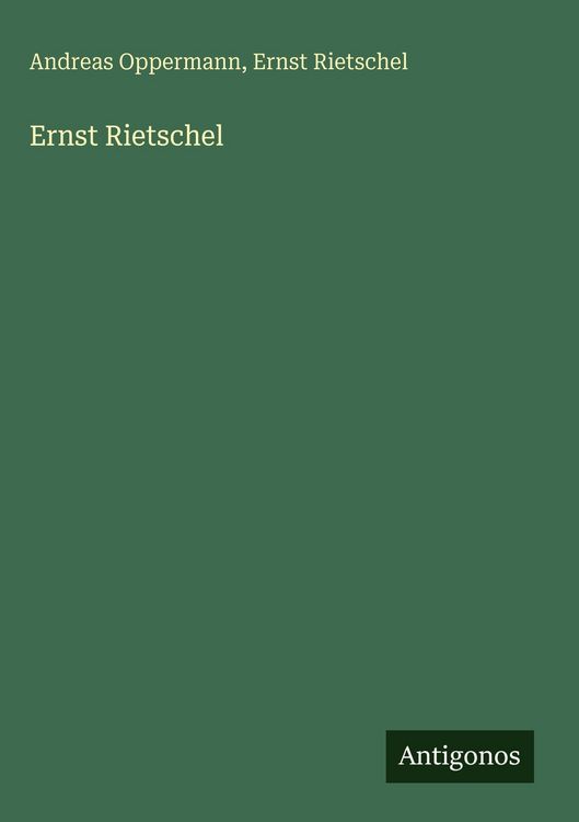 Produktbild: Ernst Rietschel
