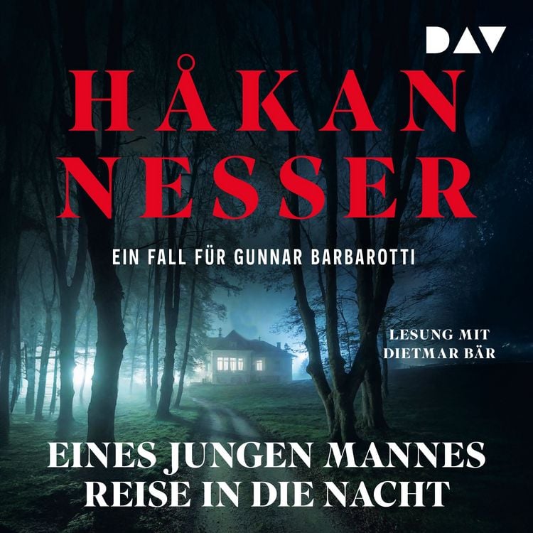 Produktbild: Eines jungen Mannes Reise in die Nacht. Ein Fall f&uuml;r Gunnar Barbarotti