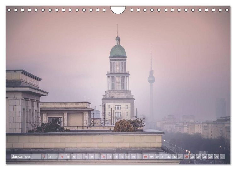 Produktbild: Berlin Citylights (Wandkalender 2026 DIN A4 quer), CALVENDO Monatskalender