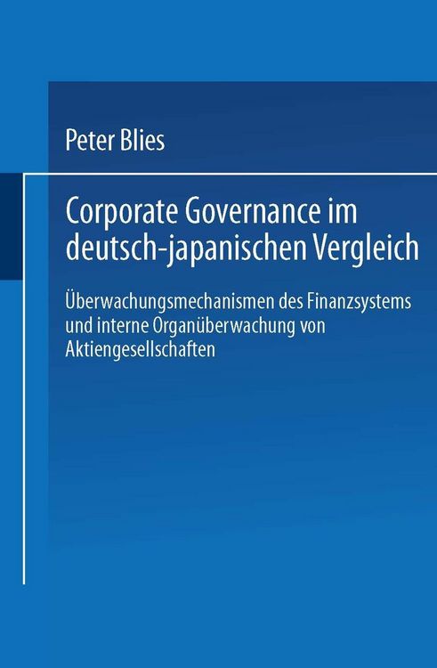 Produktbild: Corporate Governance im deutsch-japanischen Vergleich