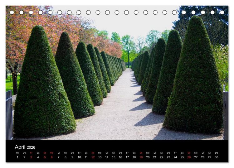 Produktbild: Wege 2026 (Tischkalender 2026 DIN A5 quer), CALVENDO Monatskalender