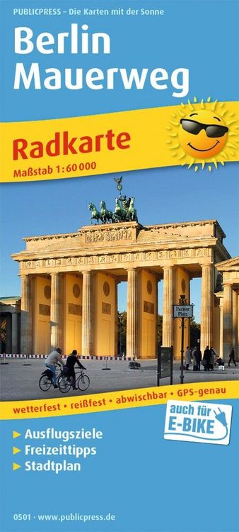 Produktbild: Berlin Mauerweg 1:60 000