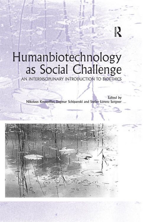 Produktbild: Humanbiotechnology as Social Challenge