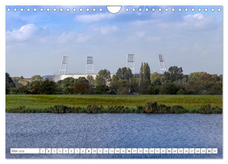 Produktbild: Bremen Heute (Wandkalender 2026 DIN A4 quer), CALVENDO Monatskalender