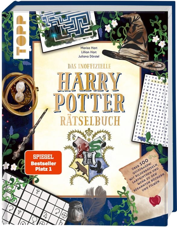 Bild vom Artikel Das inoffizielle Harry Potter-Rätselbuch. Über 100 Quizfragen, Bilderrätsel, Labyrinthe und mehr zu den bekannten Büchern und Filmen vom Autor Marisa Hart