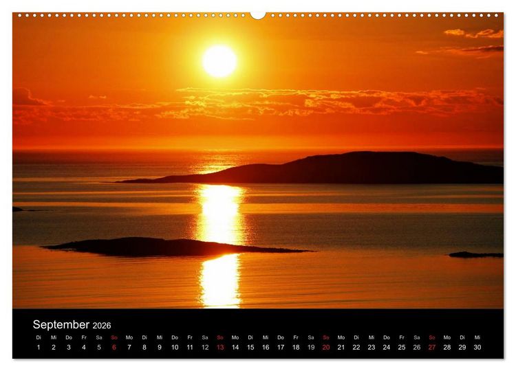 Produktbild: Der Sonne entgegen (Wandkalender 2026 DIN A2 quer), CALVENDO Monatskalender