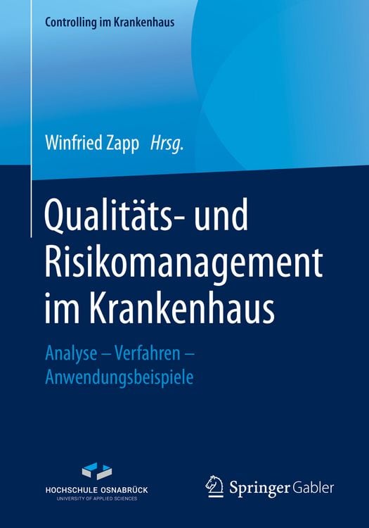 Produktbild: Qualit&auml;ts- und Risikomanagement im Krankenhaus