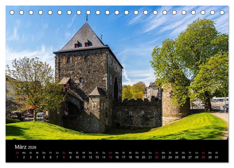 Produktbild: Aachen - ming He&auml;metstadt (Tischkalender 2026 DIN A5 quer), CALVENDO Monatskalender