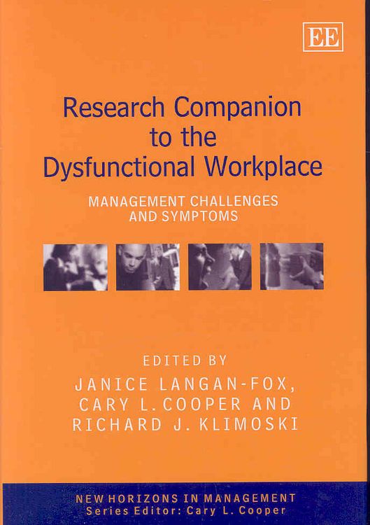 Produktbild: Research Companion to the Dysfunctional Workplace