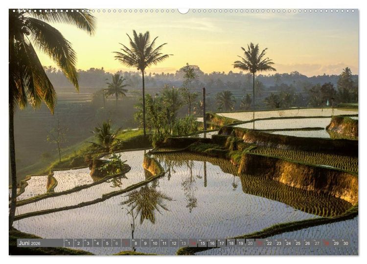 Produktbild: Peter Fischer - Bali 2026 (hochwertiger Premium Wandkalender 2026 DIN A2 quer), Kunstdruck in Hochglanz