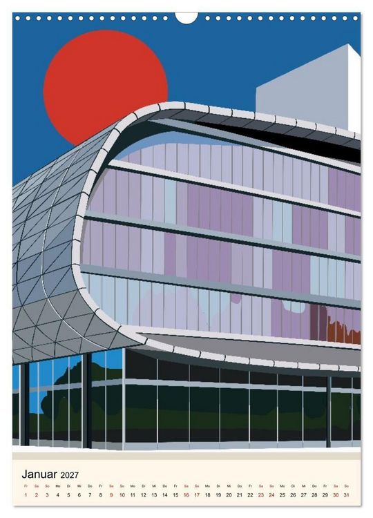 Produktbild: LEIPZIG URBAN (Wandkalender 2027 DIN A3 hoch), CALVENDO Monatskalender