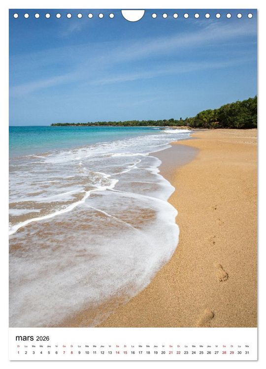 Produktbild: Guadeloupe - Un r&ecirc;ve carib&eacute;en (Calendrier mural 2026 DIN A4 horizontal), CALVENDO calendrier mensuel