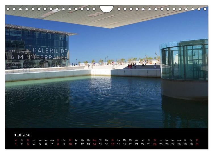 Produktbild: MARSEILLE (Calendrier mural 2026 DIN A4 vertical), CALVENDO calendrier mensuel