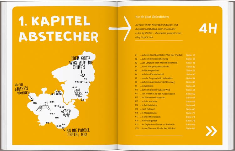 Produktbild: 52 kleine & gro&szlig;e Eskapaden Spessart und Odenwald