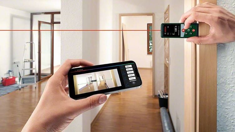Produktbild: Bosch Home and Garden UniversalDistance 50C Laser-Entfernungsmesser Bluetooth 50m