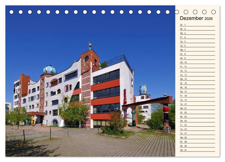 Produktbild: Lutherstadt Wittenberg - Stadt der Reformation (Tischkalender 2026 DIN A5 quer), CALVENDO Monatskalender