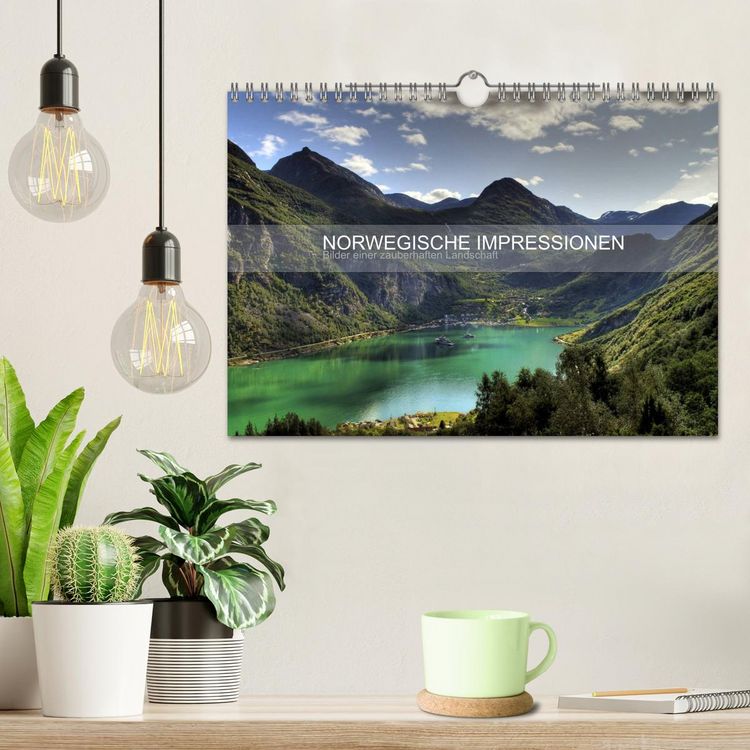 Produktbild: Norwegische Impressionen (Wandkalender 2026 DIN A4 quer), CALVENDO Monatskalender